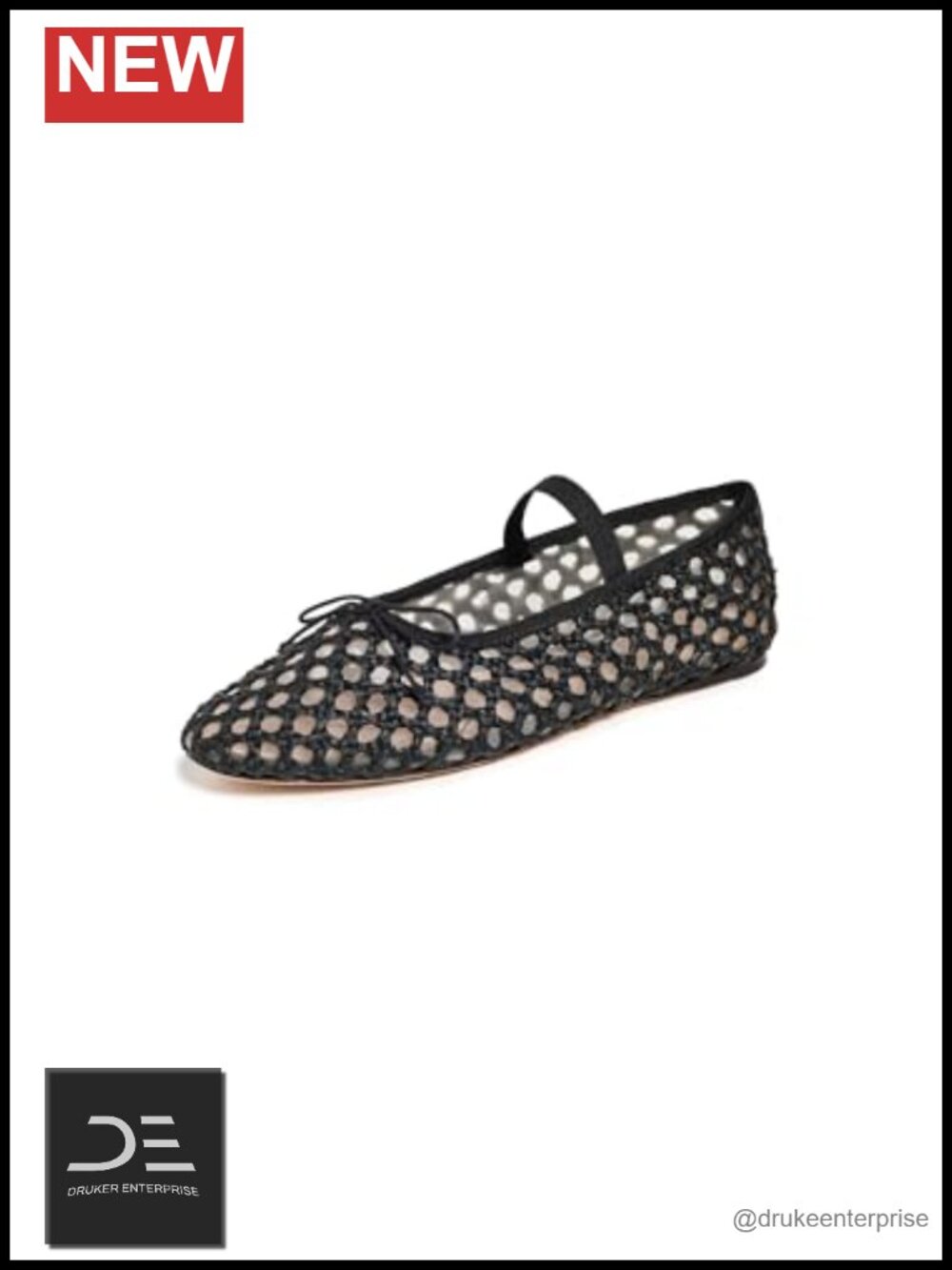 Leonie Soft Ballet Flats Raffia Leather Bow Comfortable